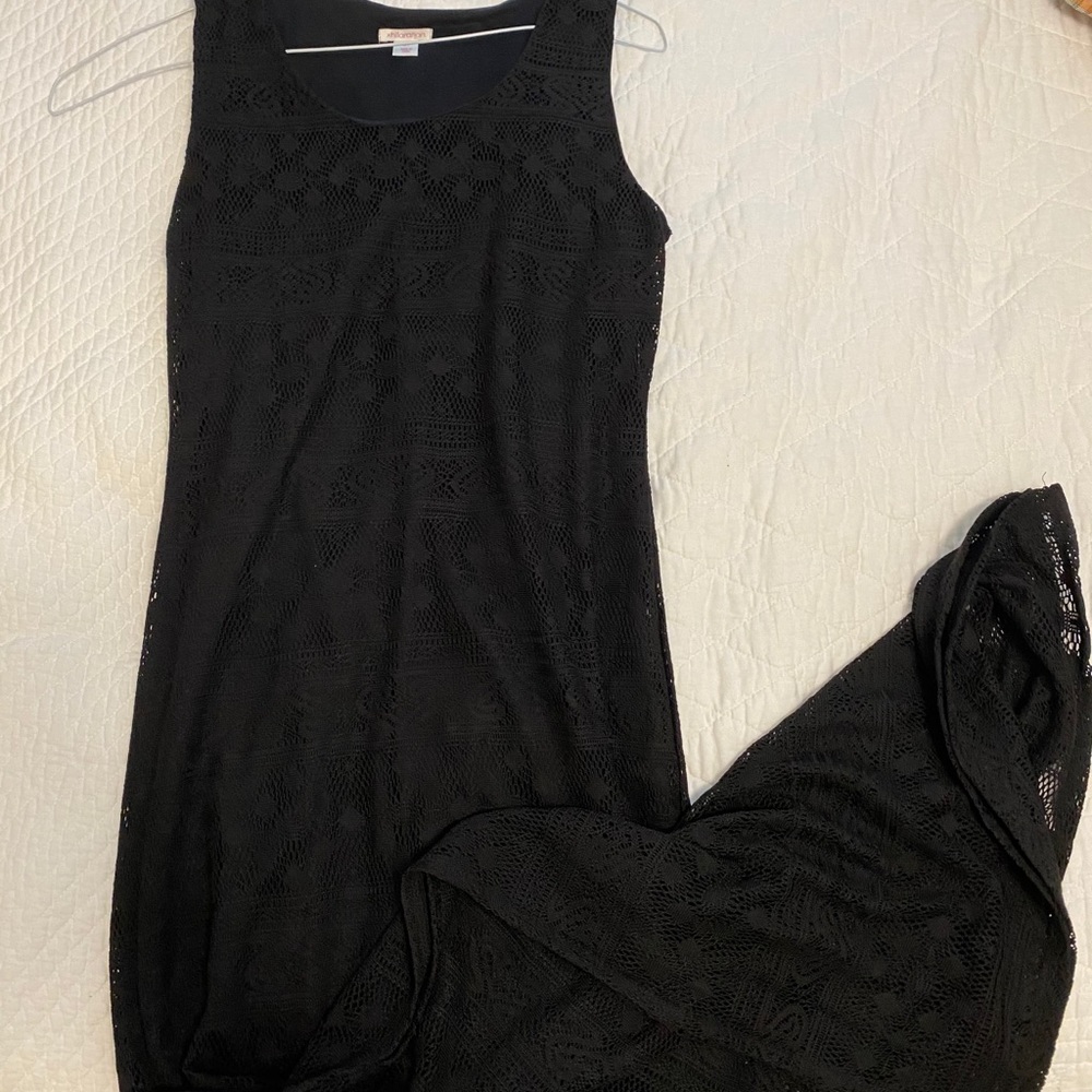 Floor length dress